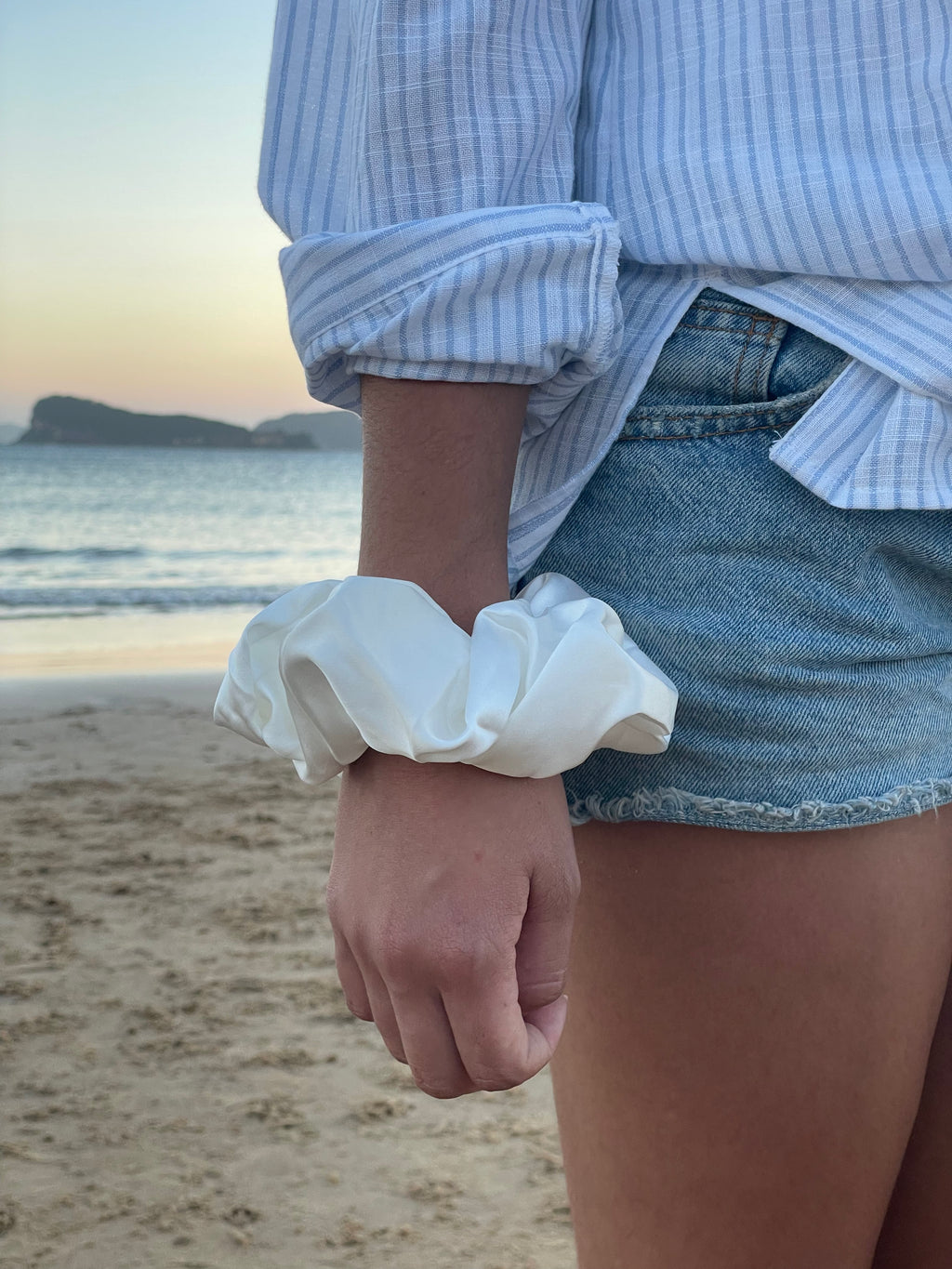 Satin Jumbo Scrunchies