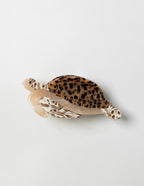 Turtle Leopard Claw Clip
