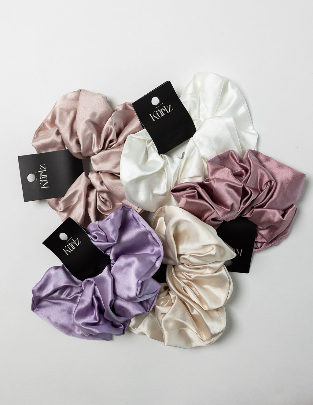 Satin Jumbo Scrunchies